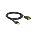 "DELOCK Kabel Displayport 1.2 Stecker > DVI 24+1 Stecker Passiv 2 m schwarz" "DELOCK Kabel Displayport 1.2 Stecker > DVI 24+1 Stecker Passiv 2 m schwarz"