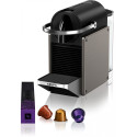"Nespresso XN 306 T Pixie Coffee Machine titan by Krups"