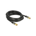 "DELOCK Kabel IEC Stecker > IEC Buchse RG-6/U 3m"