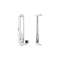 "DELOCK Antenne WLAN RP-SMA 802.11 ac/a/h/b/g/n 3-5 dBi omni Gelenk schwarz"