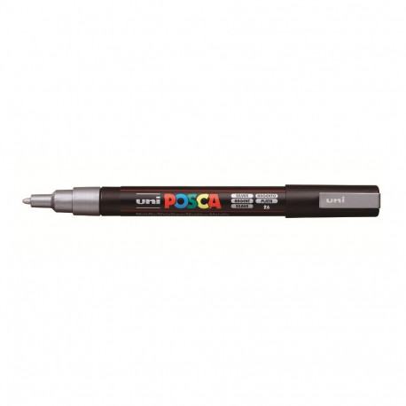 "POSCA Marker UNI PC-3M silber BK"