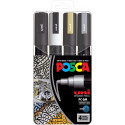 "POSCA Marker UNI PC-5M 4er Set"