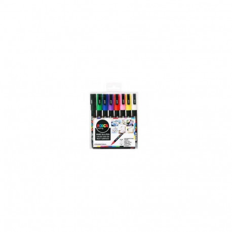 "POSCA Marker UNI PC-1MR 8er Set Pastell"
