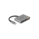 "DELOCK USB Type-C Adapter zu HDMI 4K 30 Hz mit USB Typ-A und USB Type-C PD 2.0 90 W"