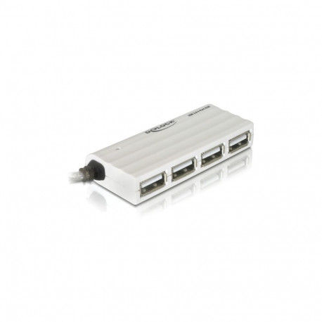 "DELOCK HUB USB 2.0 4 Port extern ZSlimZ"