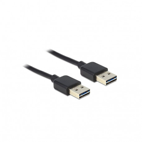 "DELOCK Kabel EASY-USB 2.0 Typ-A Stecker > EASY-USB 2.0 Typ-A Stecker 2m schwarz"