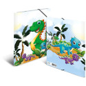"HERMA Sammelmappe A4 Dinos Pappe"