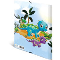 "HERMA Sammelmappe A4 Dinos Pappe"