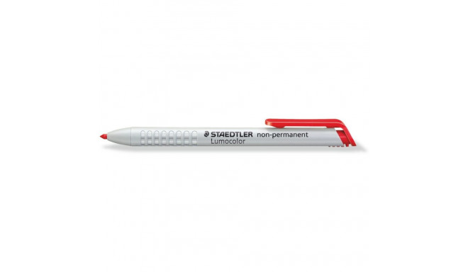 "STAEDTLER Trockenmarker Lumocolor non-perm rot"