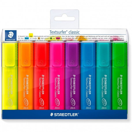 "STAEDTLER Textmarker Textsurfer clas 8St Etui"