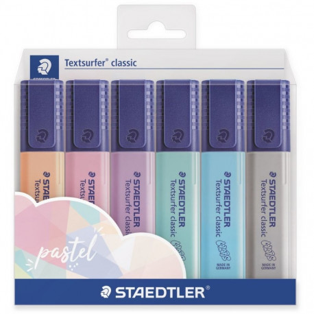 "STAEDTLER Textmarker Textsurfer pas. 6St Etui"