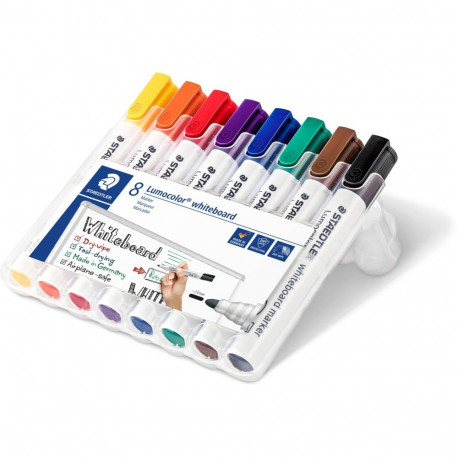 STAEDTLER valgetahvlimarker 2.0mm, mitmevärviline