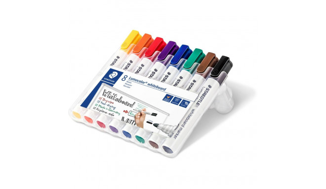 "STAEDTLER Whiteboardmarker Lumocolor 8St Box"