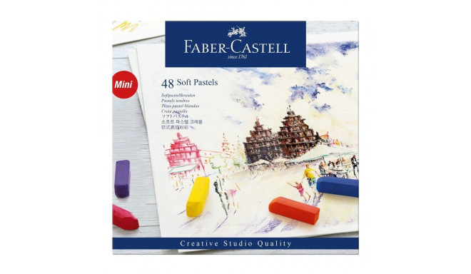 "FABER-CASTELL Softpastellkreiden Mini 48er Kartonetui 3 Stk"