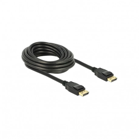 "DELOCK Kabel DisplayPort 1.2 Stecker > DisplayPort Stecker 5 m schwarz 4K"