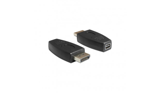 "DELOCK Adapter Displayport Stecker > Displayport mini Buchse"