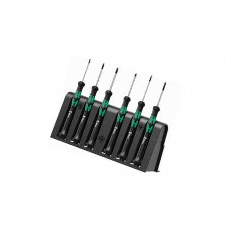 "Wera Elektronik-Schraubendrehersatz + Rack 6tlg. 2050/6"