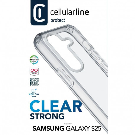 "Cellularline Clear Strong Case fr Samsung S25"