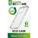 "Cellularline Become Eco Case iPhone 16 Pro Max Clear"