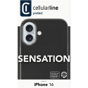 "Cellularline Sensation Case iPhone 16 Black"