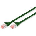 "DIGITUS Patchkabel Cat6 S/FTP 2xRJ45 2.0m grün Hebelschutz Polybeutel"