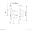 "Wandhalterung für 24-55"" Bildschirme 50KG WL30S-850BL12 Neomounts"