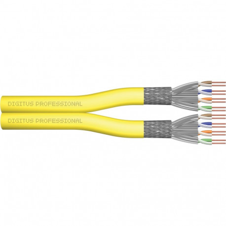 "DIGITUS Cat.7A S/FTP Verlegekabel.100m.duplex.Dca-s1a d1 a1"