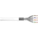 "DIGITUS Verlegekabel S/FTP Cat7 305m. Box. AWG 26/1. weiß"
