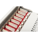 "DIGITUS Cat.6A Patch Panel. geschirmt. 12-Port. 10"". grau"