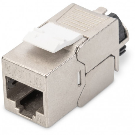 "DIGITUS Keystone Jack Cat6a RJ45 -> LSA geschirmt 500MHz"