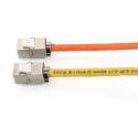 "DIGITUS Keystone Jack Cat6a RJ45 -> LSA geschirmt 500MHz"