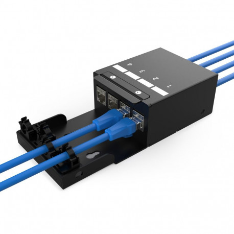 "DIGITUS Konsolidierungspunkt-Box 4Ports Keystone Module"