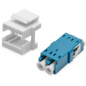 "DIGITUS LWL Kupplung LC->LC Singlemode Duplex Keystone-Modul"