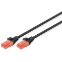 "DIGITUS CAT 6 U/UTP Patchkabel - LSZH. 1m. schwarz"