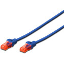 "DIGITUS CAT 6 U/UTP Patchkabel - LSZH. 0.25m. blau"