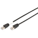 "DIGITUS Patchkabel Cat6 S/FTP 2xRJ45 2.0m schwarz Outdoor"