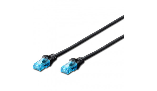 "DIGITUS Patchkabel RJ45 U/UTP Cat5e 3.00m sch. Hebelschutz Polybeutel"