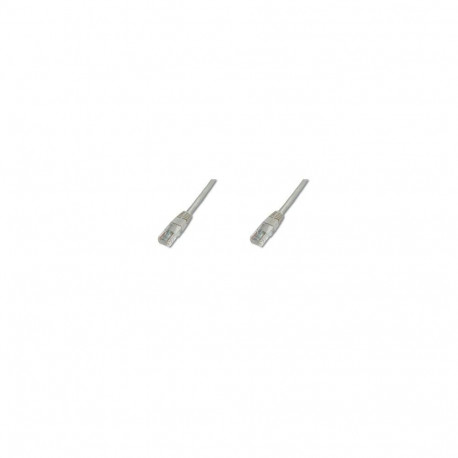 "DIGITUS Patchkabel Cat5e U/UTP 2xRJ45 5,0m CCA grau Hebels. Polybeutel"