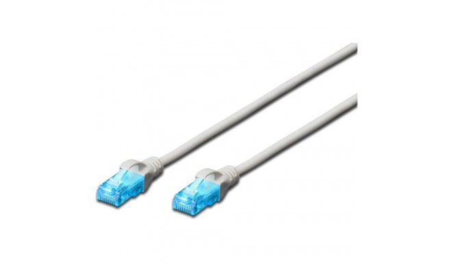 "DIGITUS Patchkabel RJ45 U/UTP Cat5e 20.00m grau"