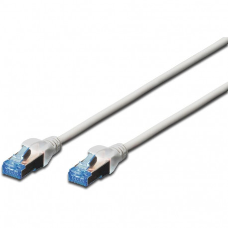 "DIGITUS Patchkabel Cat5e SF/UTP Ste. RJ45 10,00m grau Polybeutel"