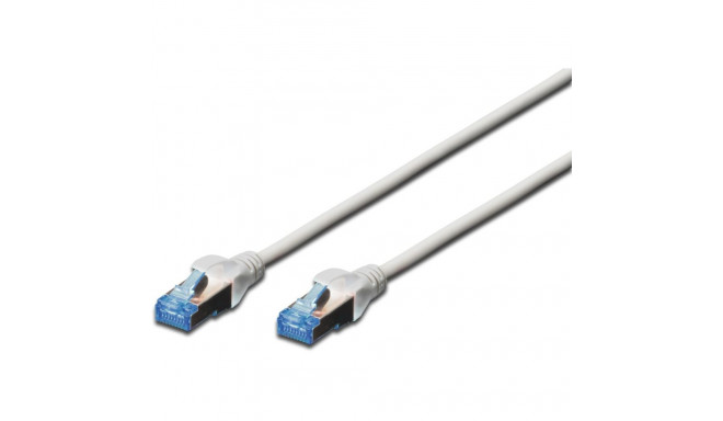 "DIGITUS Patchkabel Cat5e SF/UTP Ste. RJ45 3,00m grau Polybeutel"