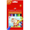 "FABER-CASTELL Buntstifte dreikant Jumbo 5.4mm 12er Karton"