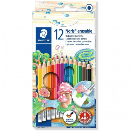 "STAEDTLER Kartonetui Buntstift Noris erasable"