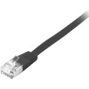 "Equip Patchkabel Cat6A U/FTP 2xRJ45 3.00m sw Flach LSZH Polybeutel"