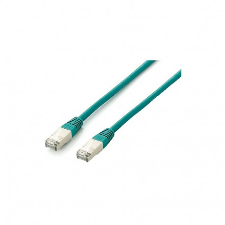 "Equip Patchkabel Cat6A S/FTP 2xRJ45 0.50m grün Plat.LSZH Polybeutel"