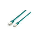 "Equip Patchkabel Cat6A S/FTP 2xRJ45 0.50m grün Plat.LSZH Polybeutel"