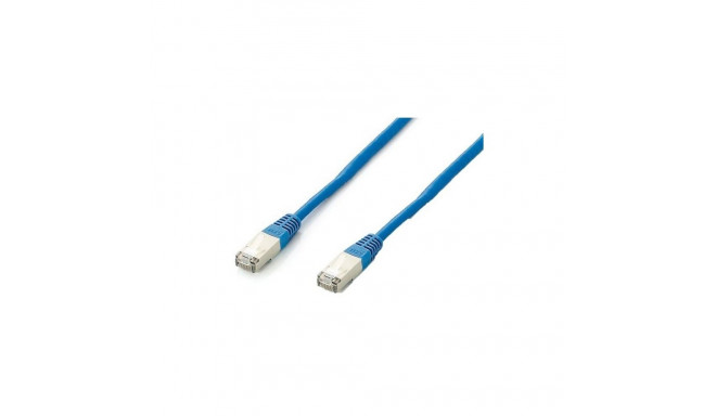 "Equip Patchkabel Cat6A S/FTP 2xRJ45 1.00m blau Plat.LSZH Polybeutel"
