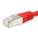 "Equip Patchkabel Cat6A S/FTP 2xRJ45 10.00m rot Plat.LSZH Polybeutel"