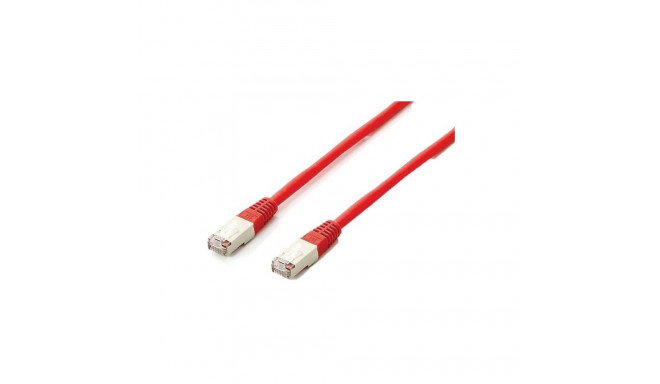 "Equip Patchkabel Cat6A S/FTP 2xRJ45 0.50m rot Plat.LSZH Polybeutel"