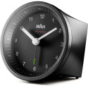 "BRAUN Funkwecker BC 07 B-DCF schwarz Kunststoff. Ø 8.0 cm"